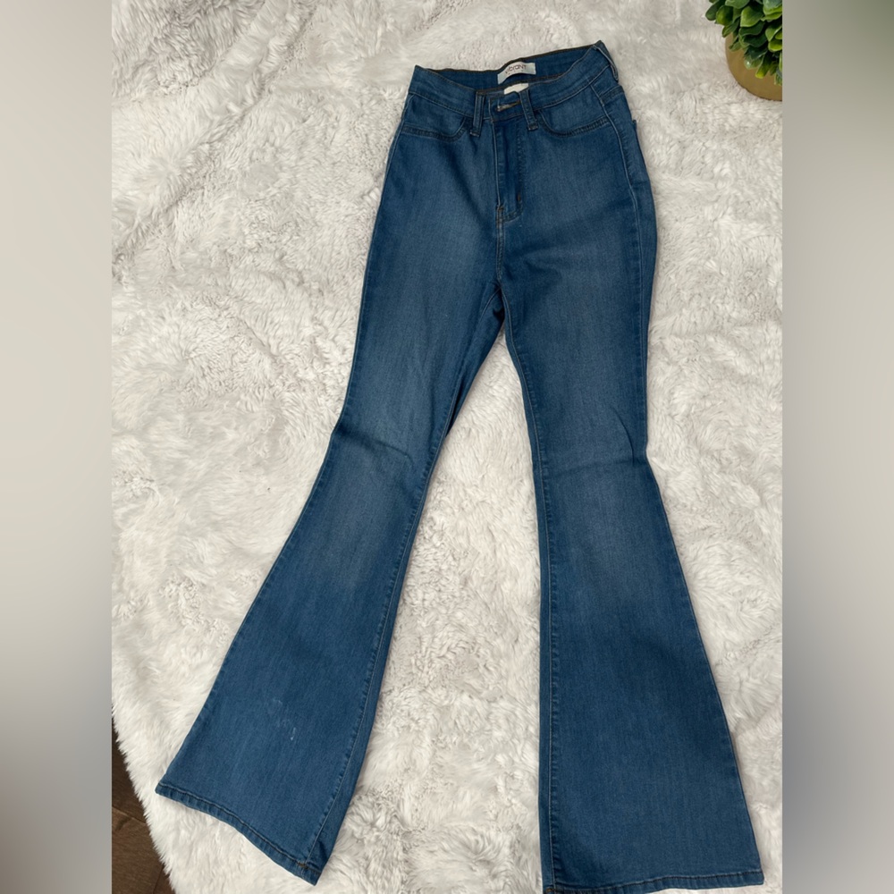 Vibrant Blue Skinny Jeans Classic Fit
